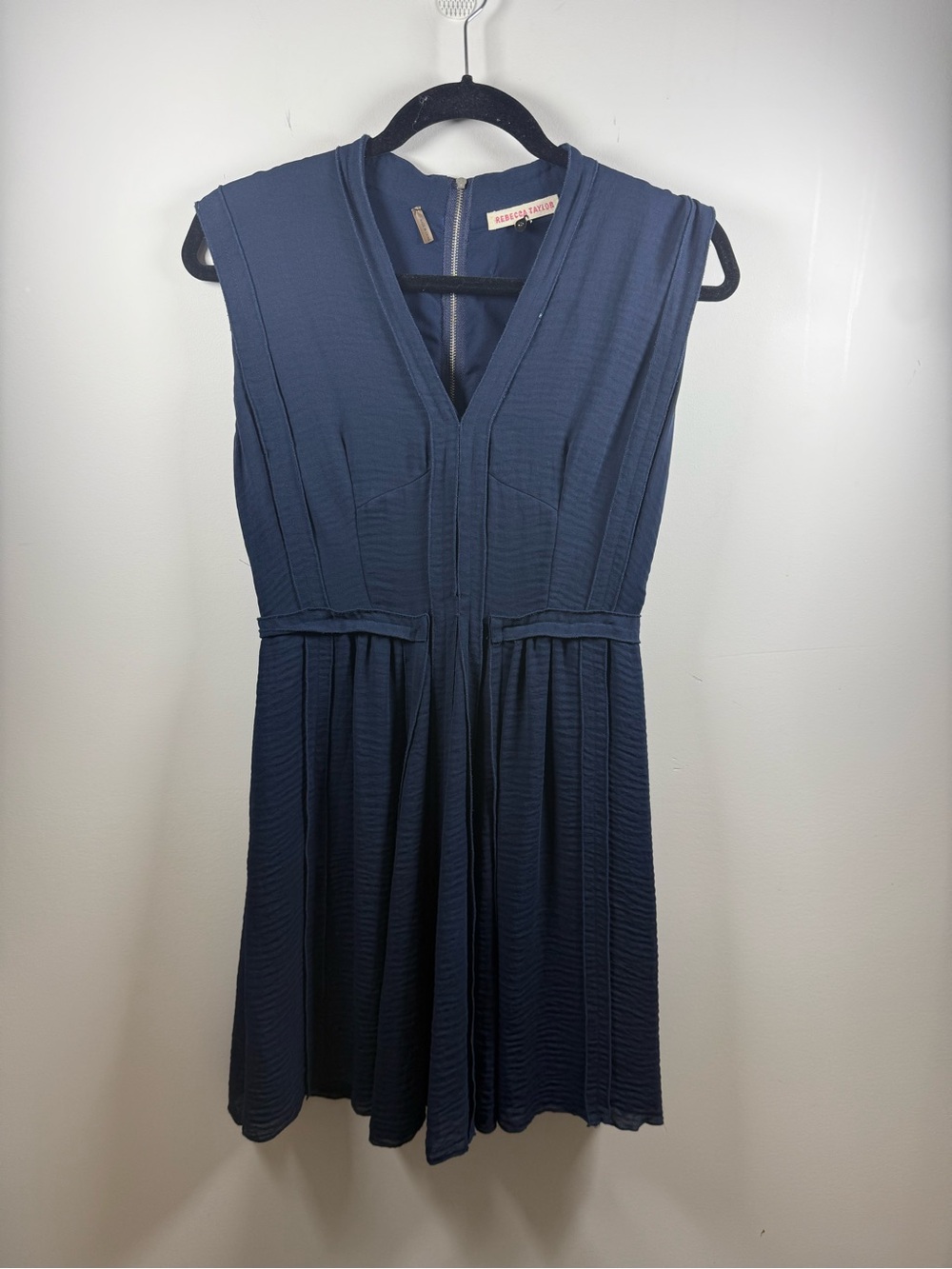 REBECCA TAYLOR | Navy Silk Dress Size 6